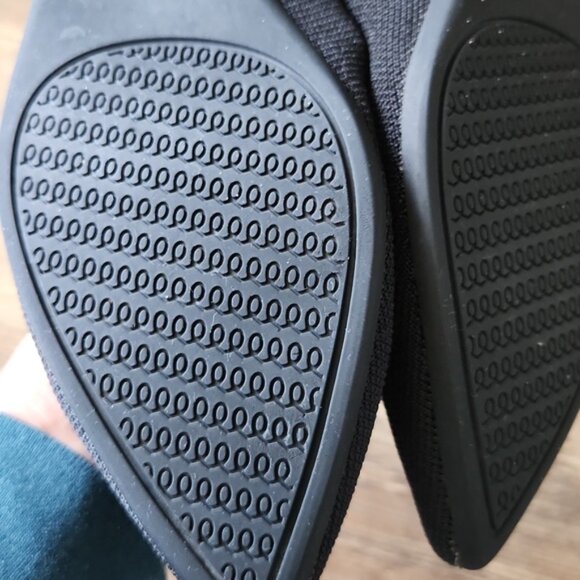 Rothy's The Point II Black Flats Size 9.5 EXCELLENT CONDITION - Picture 8 of 9